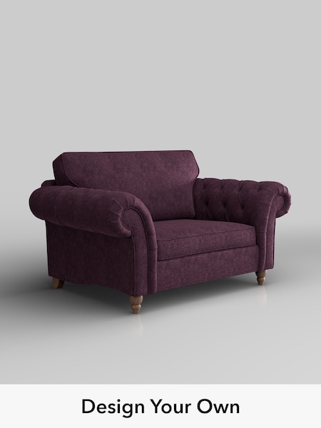 Plush Chenille/Dark Plum Purple Gosford Highback Ii Deep Sit (H34133) | £1,375