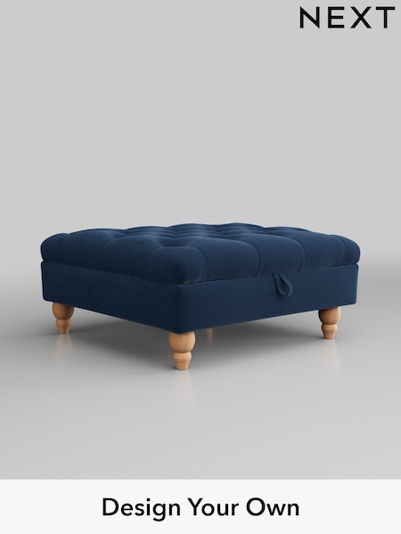 Plush Velvet Easy Clean/Airforce Blue Gosford Ii Deep Sit (H34136) | £499