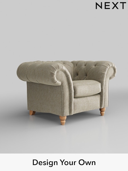 Plush Chenille/Light Natural Gosford Ii Deep Sit (H34137) | £1,075