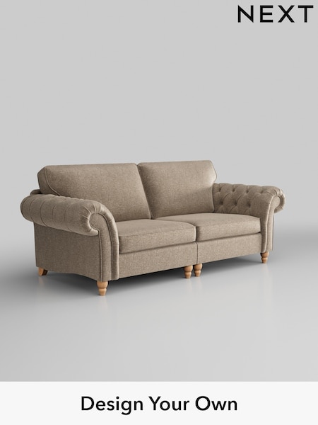 Plush Chenille/Mid Natural Gosford Highback Ii Deep Sit (H34139) | £1,725