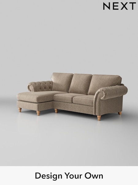 Plush Chenille/Mid Natural Gosford Highback Ii Deep Sit (H34139) | £2,525