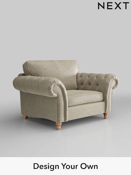 Plush Chenille/Light Natural Gosford Highback Ii Deep Sit (H34140) | £1,175