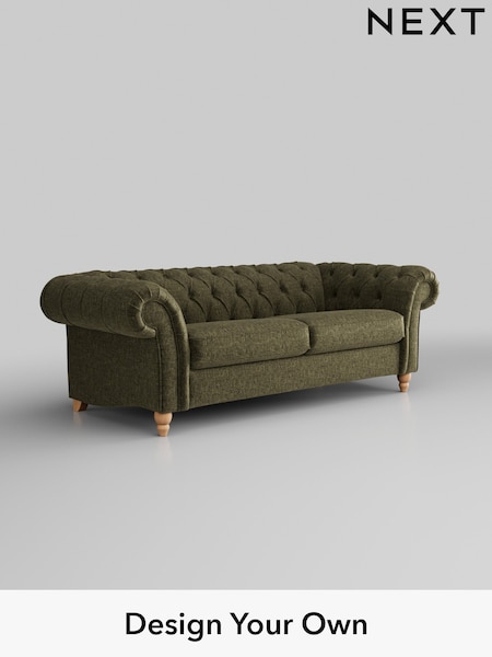 Plush Chenille/Moss Green Gosford Ii Deep Sit (H34142) | £1,625