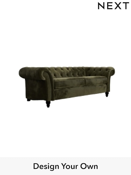 Plush Chenille/Moss Green Gosford Ii Deep Sit (H34142) | £1,625