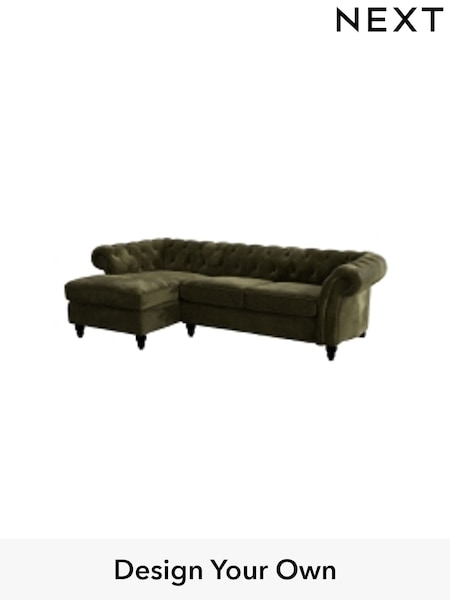 Plush Chenille/Moss Green Gosford Ii Deep Sit (H34142) | £2,525