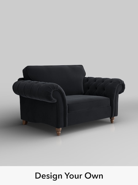 Plush Velvet Easy Clean/Charcoal Grey Gosford Highback Ii Deep Sit (H34143) | £1,375