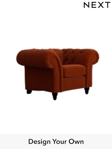Plush Velvet Easy Clean/Ginger Orange Gosford Ii Deep Sit (H34144) | £1,075