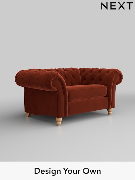 Plush Velvet Easy Clean/Ginger Orange Gosford Ii Deep Sit (H34144) | £1,175