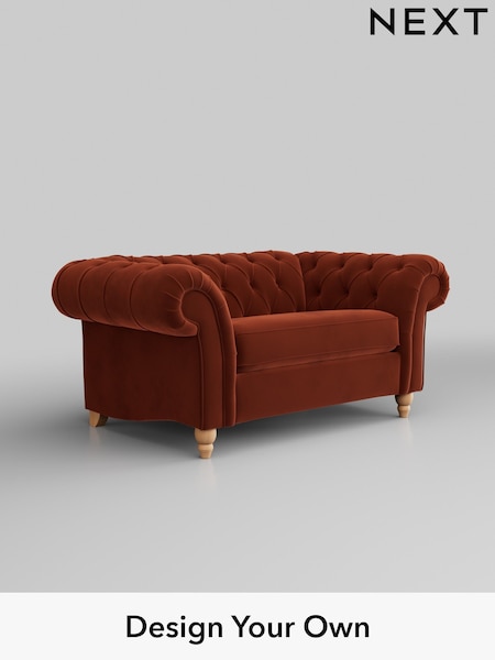 Plush Velvet Easy Clean/Ginger Orange Gosford Ii Deep Sit (H34144) | £1,375