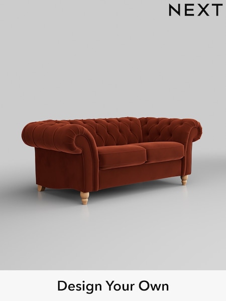 Plush Velvet Easy Clean/Ginger Orange Gosford Ii Deep Sit (H34144) | £1,425