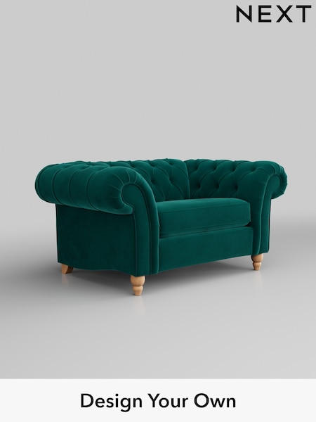 Plush Velvet Easy Clean/Juniper Green Gosford Ii Deep Sit (H34147) | £1,175
