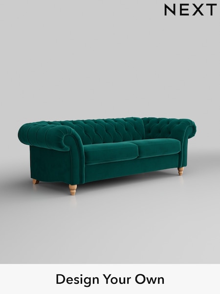 Plush Velvet Easy Clean/Juniper Green Gosford Ii Deep Sit (H34147) | £1,625