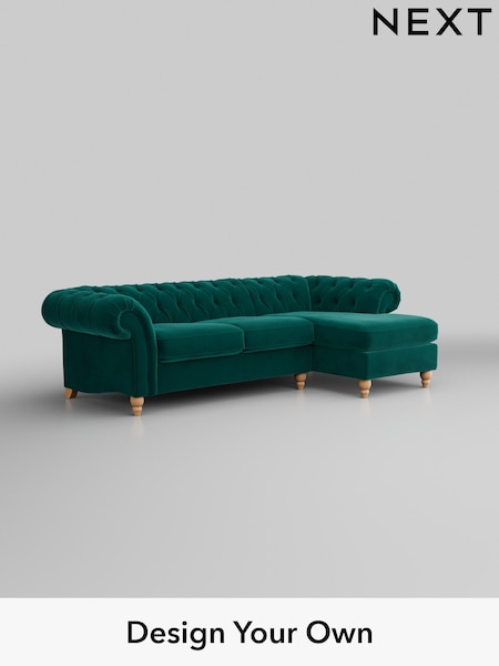 Plush Velvet Easy Clean/Juniper Green Gosford Ii Deep Sit (H34147) | £2,525