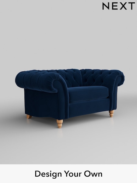 Plush Velvet Easy Clean/Navy Blue Gosford Ii Deep Sit (H34148) | £1,175