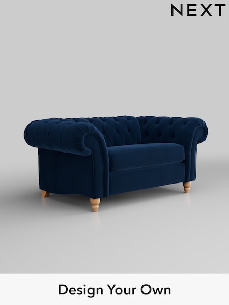Plush Velvet Easy Clean/Navy Blue Gosford Ii Deep Sit (H34148) | £1,375