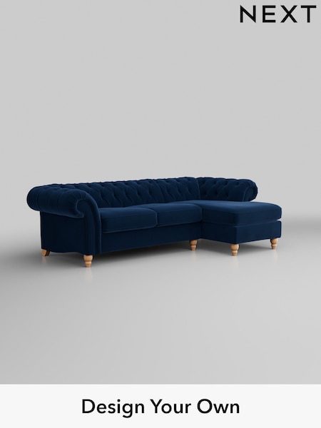 Plush Velvet Easy Clean/Navy Blue Gosford Ii Deep Sit (H34148) | £2,525
