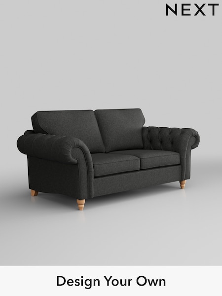 Tweedy Blend Easy Clean/Charcoal Grey Gosford Highback Ii Deep Sit (H34152) | £1,399