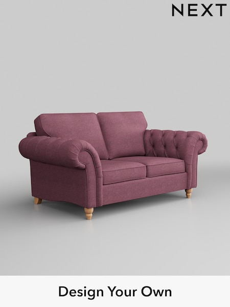 Tweedy Blend Easy Clean/Mid Mulberry Purple Gosford Highback Ii Deep Sit (H34154) | £1,299