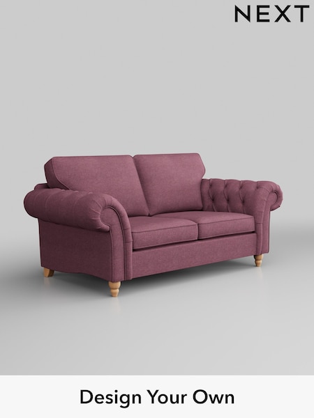 Tweedy Blend Easy Clean/Mid Mulberry Purple Gosford Highback Ii Deep Sit (H34154) | £1,399