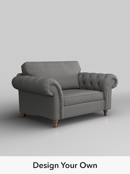 Tweedy Chenille/Dark Grey Gosford Highback Ii Deep Sit (H34156) | £1,275
