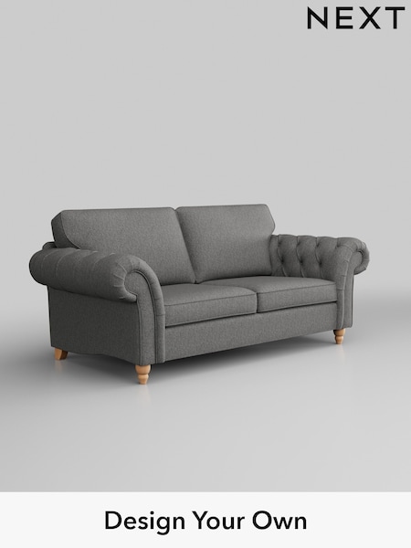 Tweedy Chenille/Dark Grey Gosford Highback Ii Deep Sit (H34156) | £1,499
