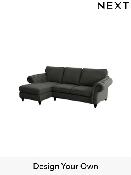 Tweedy Chenille/Dark Grey Gosford Highback Ii Deep Sit (H34156) | £2,375