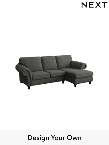 Tweedy Chenille/Dark Grey Gosford Highback Ii Deep Sit (H34156) | £2,375