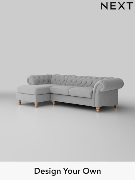 Tweedy Blend Easy Clean/Light Silver Grey Gosford Ii Deep Sit (H34158) | £2,375