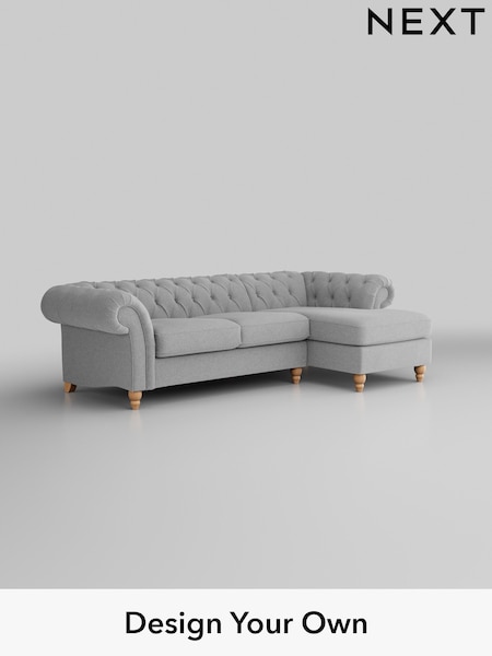 Tweedy Blend Easy Clean/Light Silver Grey Gosford Ii Deep Sit (H34158) | £2,375