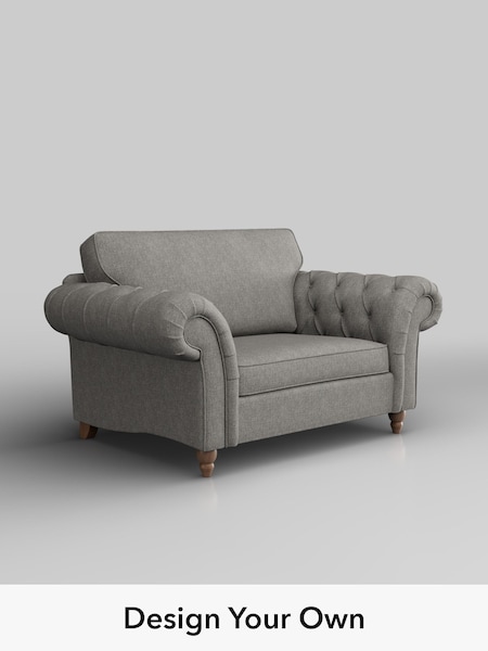 Tweedy Chenille/Mid Grey Gosford Highback Ii Deep Sit (H34162) | £1,275