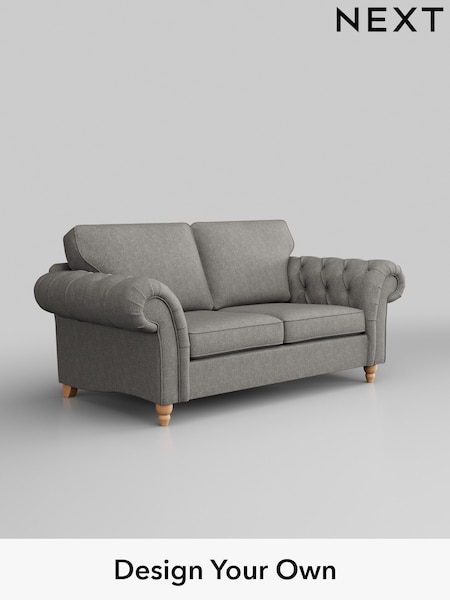 Tweedy Chenille/Mid Grey Gosford Highback Ii Deep Sit (H34162) | £1,399