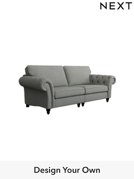 Tweedy Chenille/Mid Grey Gosford Highback Ii Deep Sit (H34162) | £1,599