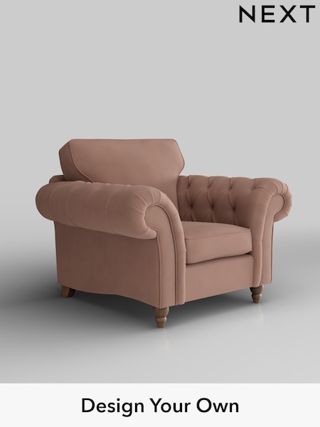 Plush Velvet Easy Clean/Mid Natural Gosford Highback Ii Deep Sit (H34168) | £1,075