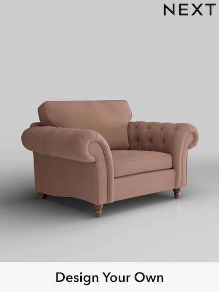 Plush Velvet Easy Clean/Mid Natural Gosford Highback Ii Deep Sit (H34168) | £1,175