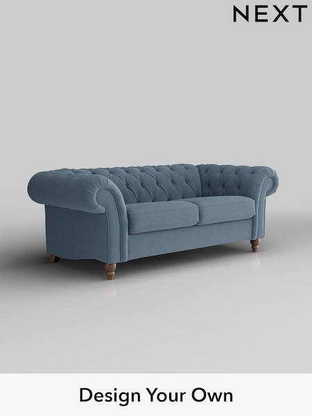 Relaxed Linen Look/Mid Blue Gosford Ii Deep Sit (H34175) | £1,525