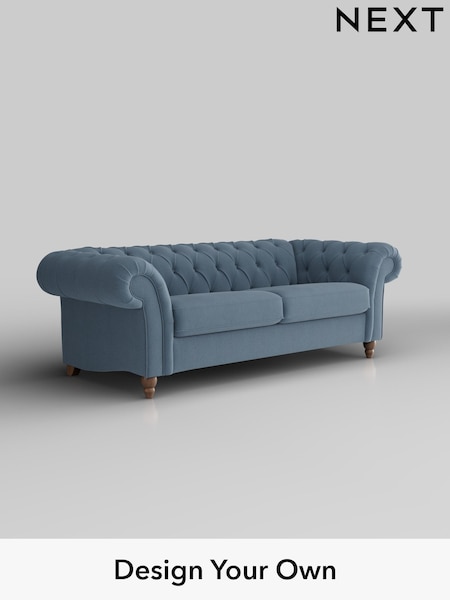 Relaxed Linen Look/Mid Blue Gosford Ii Deep Sit (H34175) | £1,625
