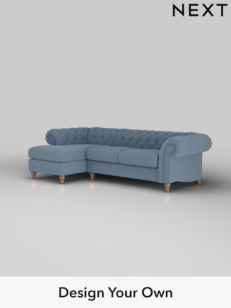 Relaxed Linen Look/Mid Blue Gosford Ii Deep Sit (H34175) | £2,525