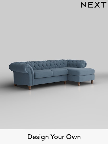 Relaxed Linen Look/Mid Blue Gosford Ii Deep Sit (H34175) | £2,525