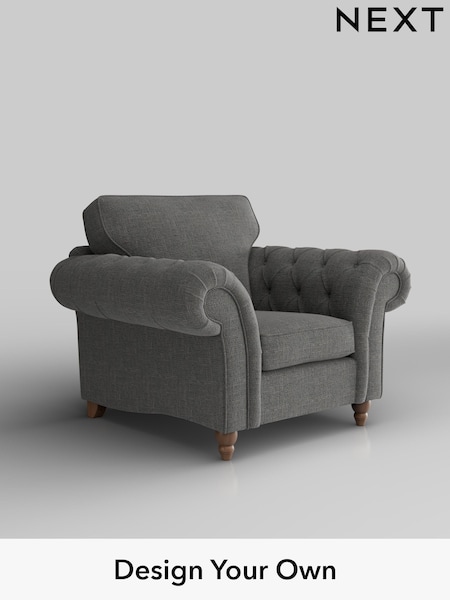 Chunky Texture/Dark Grey Gosford Highback Ii Deep Sit (H34176) | £1,075