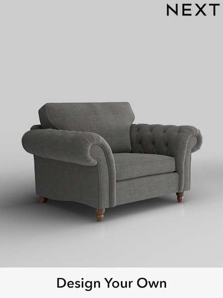 Chunky Texture/Dark Grey Gosford Highback Ii Deep Sit (H34176) | £1,175