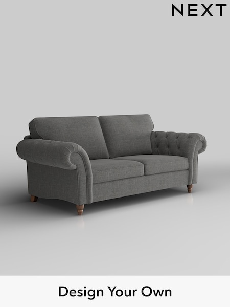 Chunky Texture/Dark Grey Gosford Highback Ii Deep Sit (H34176) | £1,625