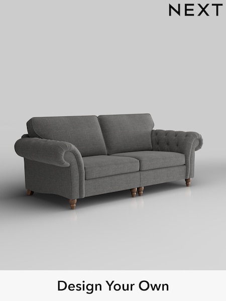 Chunky Texture/Dark Grey Gosford Highback Ii Deep Sit (H34176) | £1,725