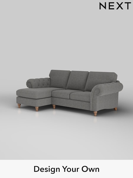 Chunky Texture/Dark Grey Gosford Highback Ii Deep Sit (H34176) | £2,525