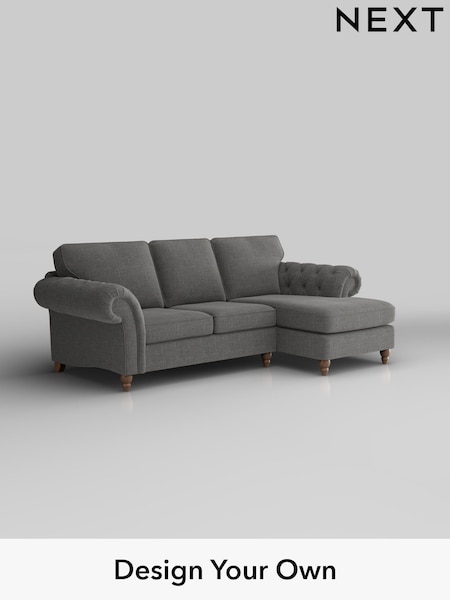 Chunky Texture/Dark Grey Gosford Highback Ii Deep Sit (H34176) | £2,525