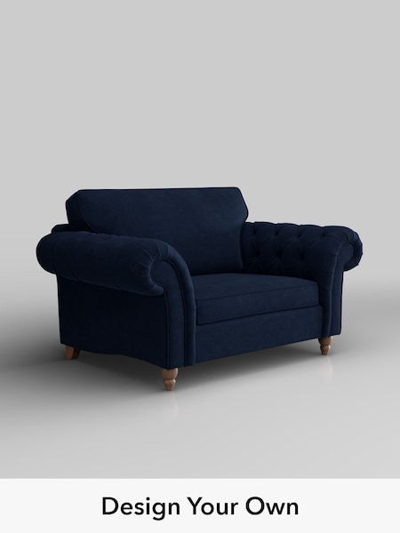 Luxe Chenille/Navy Blue Gosford Highback Ii Deep Sit (H34190) | £1,475