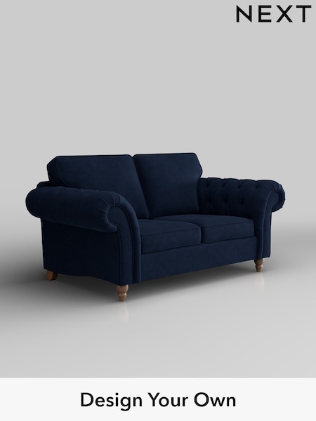 Luxe Chenille/Navy Blue Gosford Highback Ii Deep Sit (H34190) | £1,550
