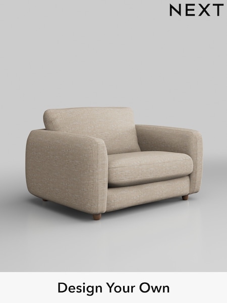 Boucle Weave Easy Clean/Dark Natural Aiden (H34206) | £825