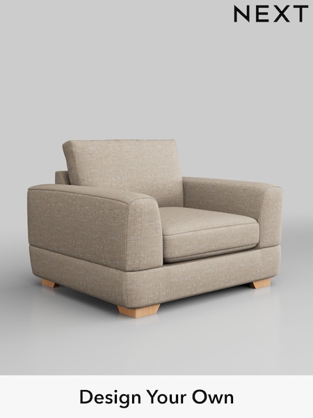 Boucle Weave Easy Clean/Dark Natural Clayton (H34207) | £750