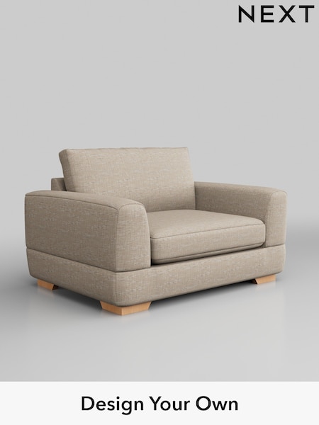 Boucle Weave Easy Clean/Dark Natural Clayton (H34207) | £850