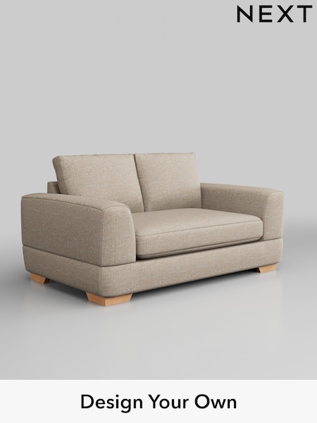Boucle Weave Easy Clean/Dark Natural Clayton (H34207) | £1,025